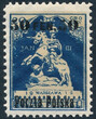0005 d niebieski/szarawożółty atest 242/25 czysty** Wydanie przedrukowe