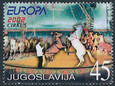 Jugosławia Mi.3078 czyste** Europa Cept