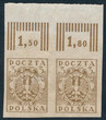 0085 A kropka na zagięciu cyfry 3 parka czysta** Wydanie w walucie markowej 420/25