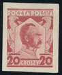 0226 nieząbkowany czysty 60 rocznica urodzin marszałka Józefa Piłsudskiego