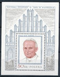 2484 Blok 106 b czysty**  Wizyta papieża Jana Pawła II w Polsce