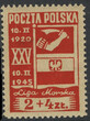 0369 a papier szarożółty średni gładki czysty** Liga Morska