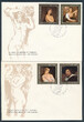 FDC 2350-2353 400 rocznica urodzin Petera Paula Rubensa