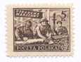0513 a ciemnobrązowy papier średni jednolity ZL 12 gwarancja czysty**  Wydanie na odbudowę Warszawy