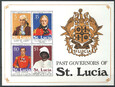St. Lucia Mi.0352-355 Blok 5 czysty**