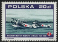 3019 czysty** 70 rocznica odzyskania niepodległości Polski (III) - Wojskowy Instytut Medycyny Lotniczej