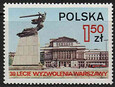 2206 czysty** 30 rocznica wyzwolenia Warszawy