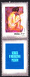 1970 przywieszka pod znaczkiem czyste** Dzień Znaczka - kobieta w malarstwie polskim