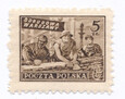 0513 c żółtobrązowy papier cienki ZL 11:10¾ gwarancja czysty**  Wydanie na odbudowę Warszawy