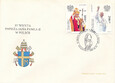 FDC 3186-3187 IV wizyta papieża Jana Pawła II w Polsce