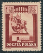 0363 papier szaroniebieski y ZL 11½ czysty** Widoki Krakowa