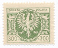 0139 bm zielony ZL 11½ czyste** Duży orzeł - uzupełnienie