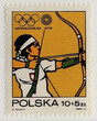 2010 znaczek z bloku czysty** XX Igrzyska Olimpijskie w Monachium