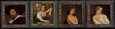 2350-2353 czyste** 400 rocznica urodzin Petra Paula Rubensa