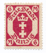 WMG 103 a karminowy czysty* Wydanie obiegowe - herb Gdańska