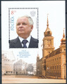 5264 Blok 367 czysty** Lech Kaczyński - Prezydent m. st. Warszawy (2002-2005)