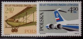 2251-2252 czyste** 50-lecie polskiego znaczka lotniczego