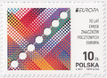 5498 typ I czysty** Europa - 70 lat emisji znaczków pocztowych EUROPA