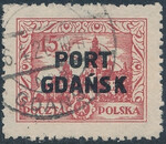 Port Gdańsk 14 a IIx B3 cienkie K atest 502/23 kasowany