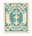 WMG 132 czysty* Wydanie obiegowe - herb Gdańska