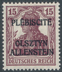 Olsztyn 04 I a ciemnobrązowokarminowy czysty** 56/26