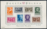 0429-436 Blok 10 czysty** Kultura Polska