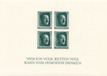 Deutsches Reich Mi.647 Blok 8 czysty**