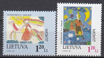 Litwa Mi.0636-637 czyste** Europa Cept