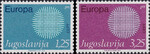 Jugosławia Mi.1379-1380 czyste** Europa Cept