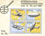 Norwegia Mi.0799-802 blok 2 czyste**