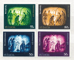 St. Lucia Mi.0445-448 czyste**
