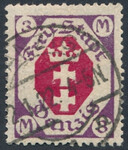 WMG 080 kasowany Wydanie obiegowe - Herb Gdańska