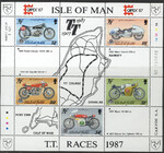 GB Isle of Man Mi.0339-343 Blok 9 czyste**