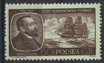 0898 a papier cienki gładki czyste** 100 rocznica urodzin Józefa Conrada-Korzeniowskiego