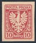 0059 czysty Orzeł na tarczy heraldycznej