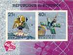 Burundi Mi.0409-410 B Blok 27 B czysty*