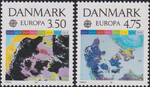 Dania Mi.1000-1001 czyste** Europa Cept