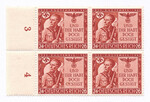 Deutsches Reich Mi.863 w czwórce czysta**