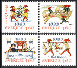 Szwecja Mi.1258-1261 parki czysty**