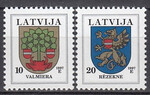 Łotwa Mi.0463-464 A I x (1997) czyste**