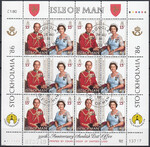 GB Isle of Man Mi.0319-320 Arkusik kasowane