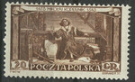 0667 a papier średni ząbkowanie 12:12½ czysty** Mikołaj Kopernik
