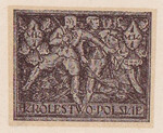 080 Projekt konkursowy barwa brązowa- J. Sosnkowski, B. Pniewski Polskie Marki Pocztowe 1918 rok