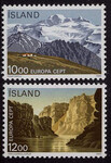 Islandia Mi.0648-649 czyste** Europa Cept