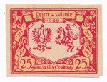 Litwa Środkowa 45 A czysty* Otwarcie Sejmu Litwy Środkowej