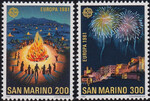 San Marino Mi.1225-1226 czyste** Europa Cept