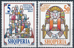 Albania Mi.2579-2580 czyste**