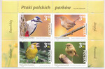 5366-5369 czwórka napisy polskie czysta** Ptaki polskich parków Dzięcioł