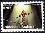 Andorra hiszpańska 290 czyste** Europa Cept