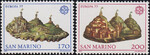 San Marino Mi.1131-1132 czyste** Europa Cept